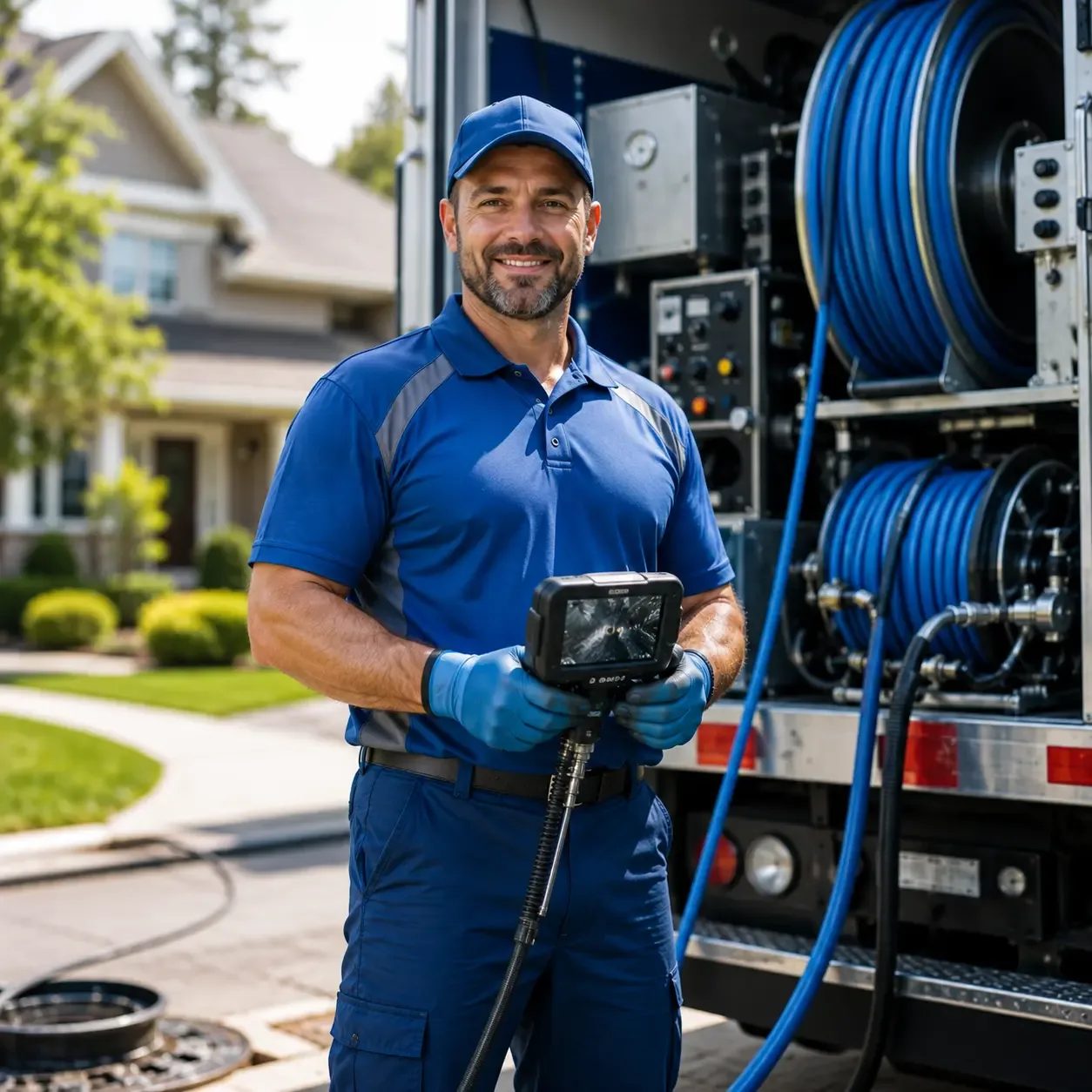 Local outdoor drain cleaning specialists in Red Creek, WV